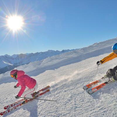 skier piste place serfaus