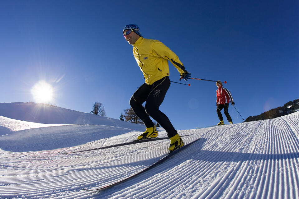 cross-country skiing loipe serfaus