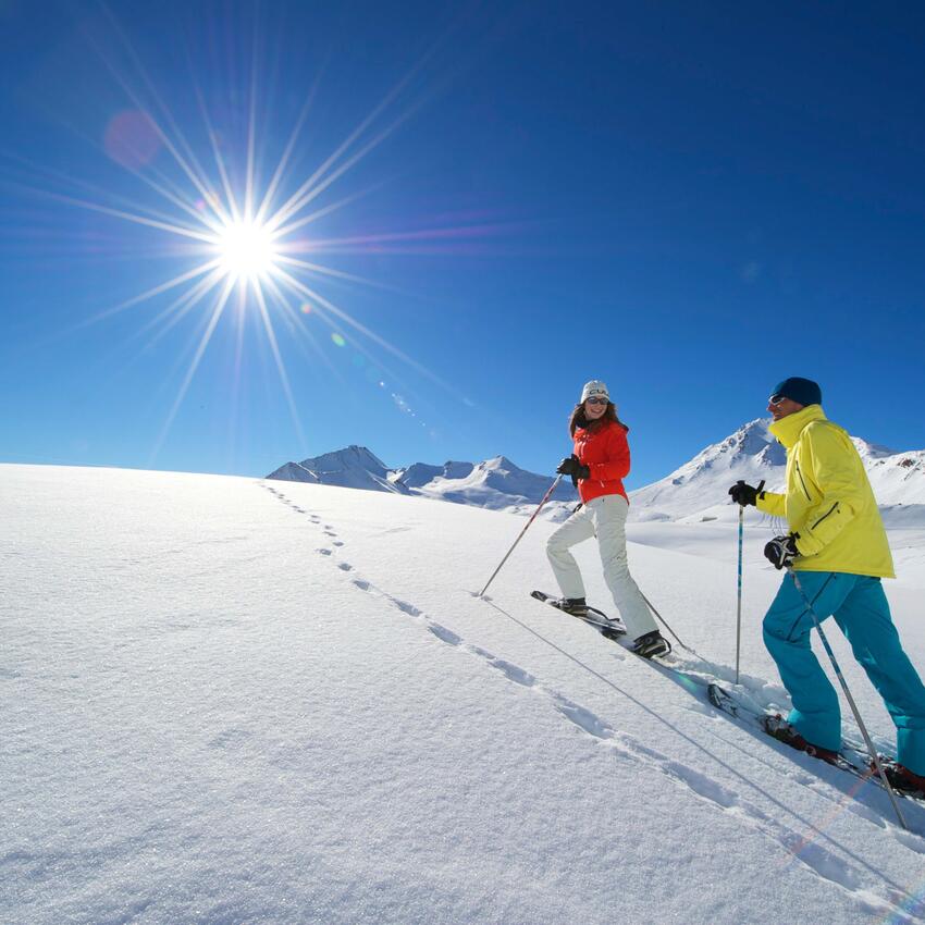 ski touring in tyrol