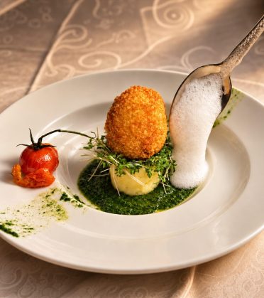 Vegetarische Menüfolge